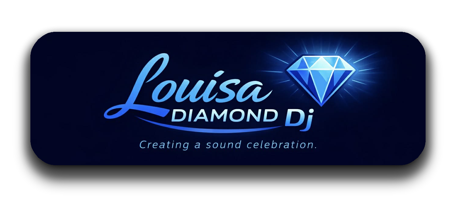 Louisa Diamond promotional entertainment header artwork